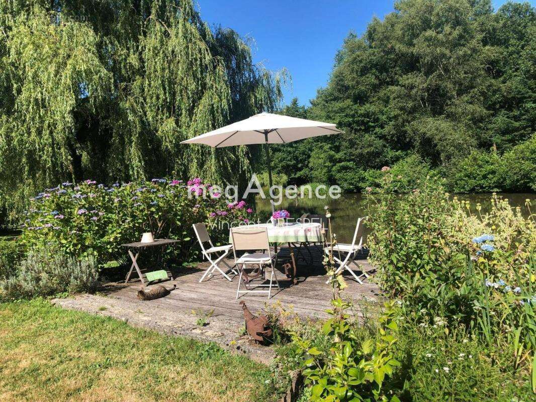 Propriété de caractère avec étang, gîte et terrain 2,7 ha - photo 4