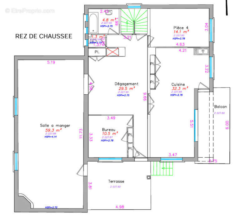 Maison à COLLONGES-AU-MONT-D&#039;OR