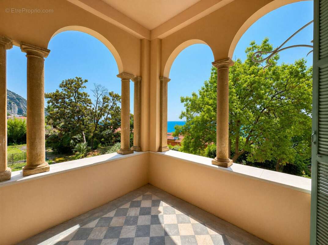 Domaine Belle Époque avec vue mer – Menton Garavan - photo 12