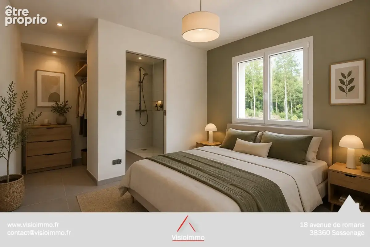 Villa T5 neuve   RE 2020   Faible consommation - St Nizier - photo 13
