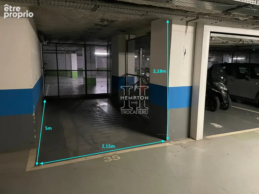 Photo Parking à Paris-16e au prix de 49 000€