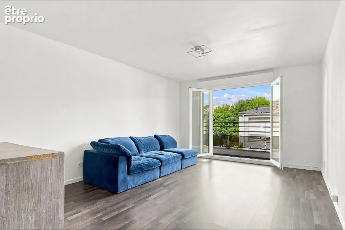 Romainville – 3 pièces 68 m² – 2 chambres – balcon – calme & vue jardin - photo 3