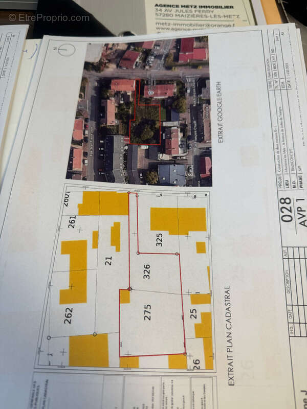 Terrain à MAIZIERES-LES-METZ