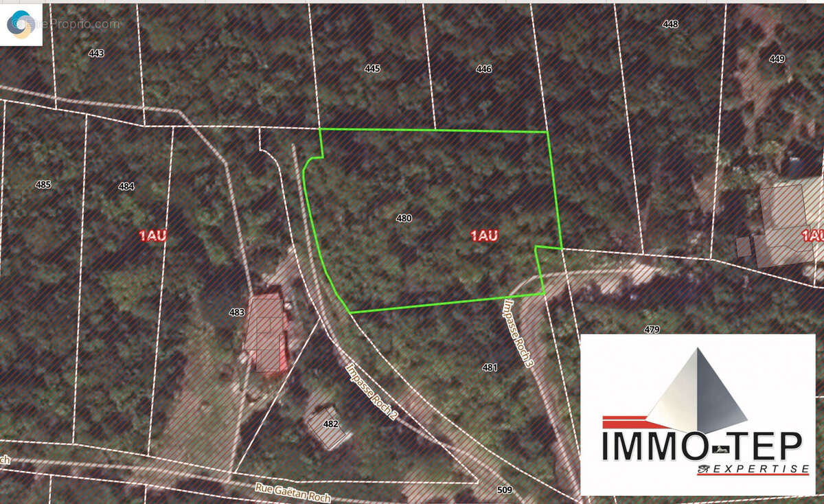 Terrain à BOUILLANTE