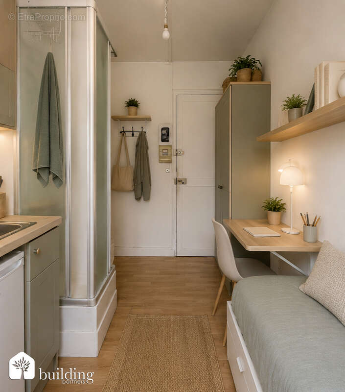Ternes-Maillot Paris 8ème - 2 chambres de service - photo 2