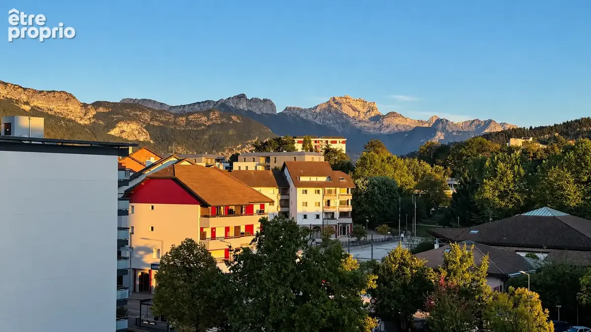 T3 de 62 m2 en étage élevé  Vue Montagne  Cran Gevrier - photo 10