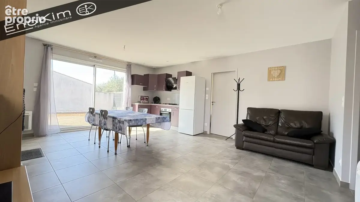 Maison récente à Jard sur mer de 64m2 avec un grand garage de 28m2 sur une parcelle de 307m2 - photo 2