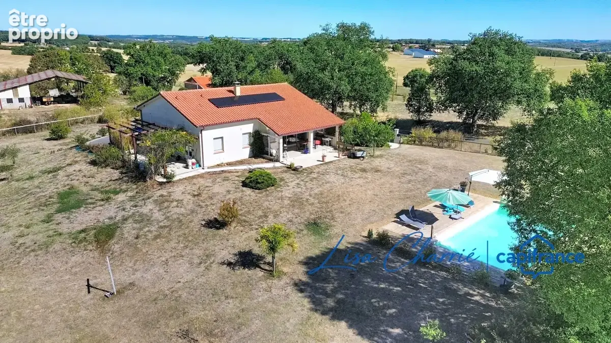 Maison à vendre 4 pièces de 140 m2 habitables avec sous-sol, piscine, jardin fruitier sur plus de 4 800 m2 de terrain proche de  - photo 4