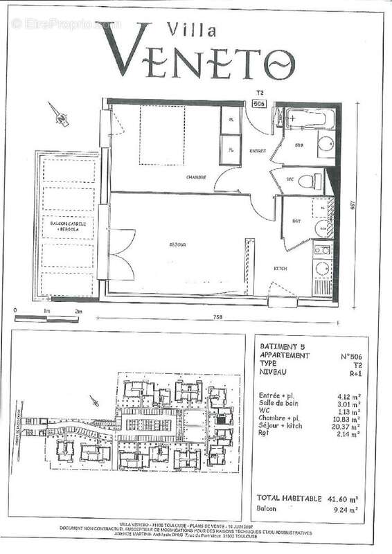 Saint-simon - spacieux t2 de 41,60m² avec balcon et 2 places de parkings - photo 14