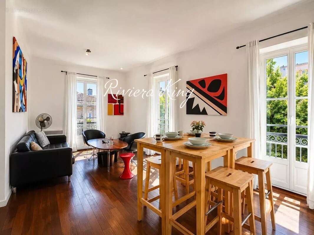 Appartement 3 pieces -Belle epoque - VILLEFRANCHE-SUR-MER - - photo 2