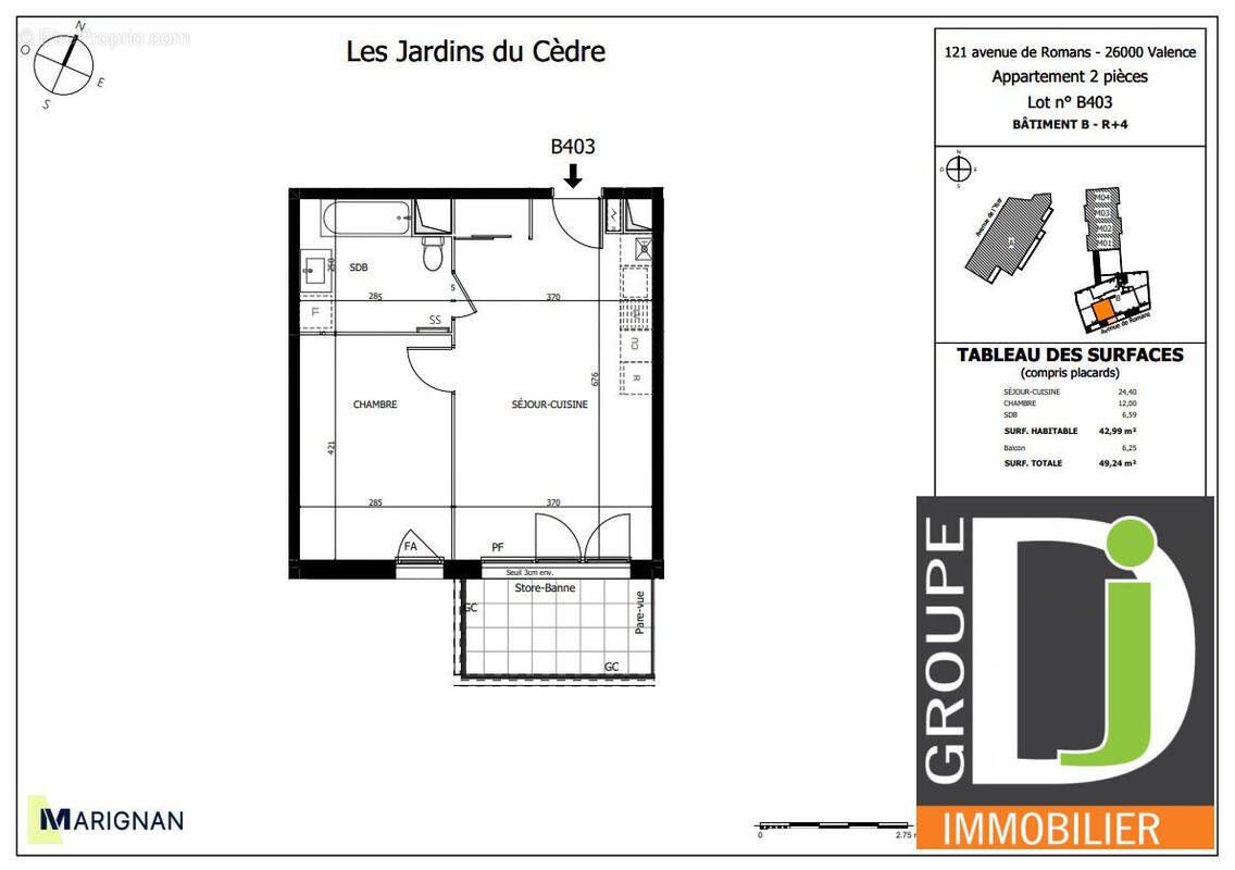 Appartement à VALENCE