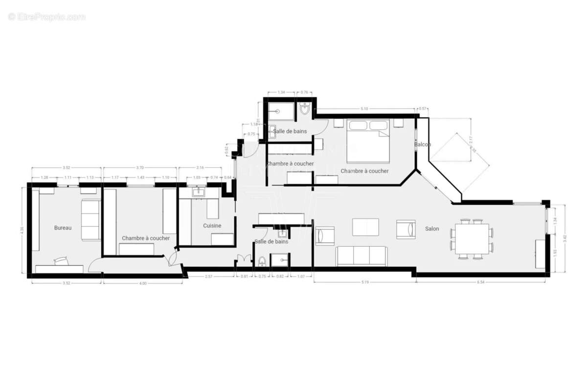 Appartement à PARIS-16E