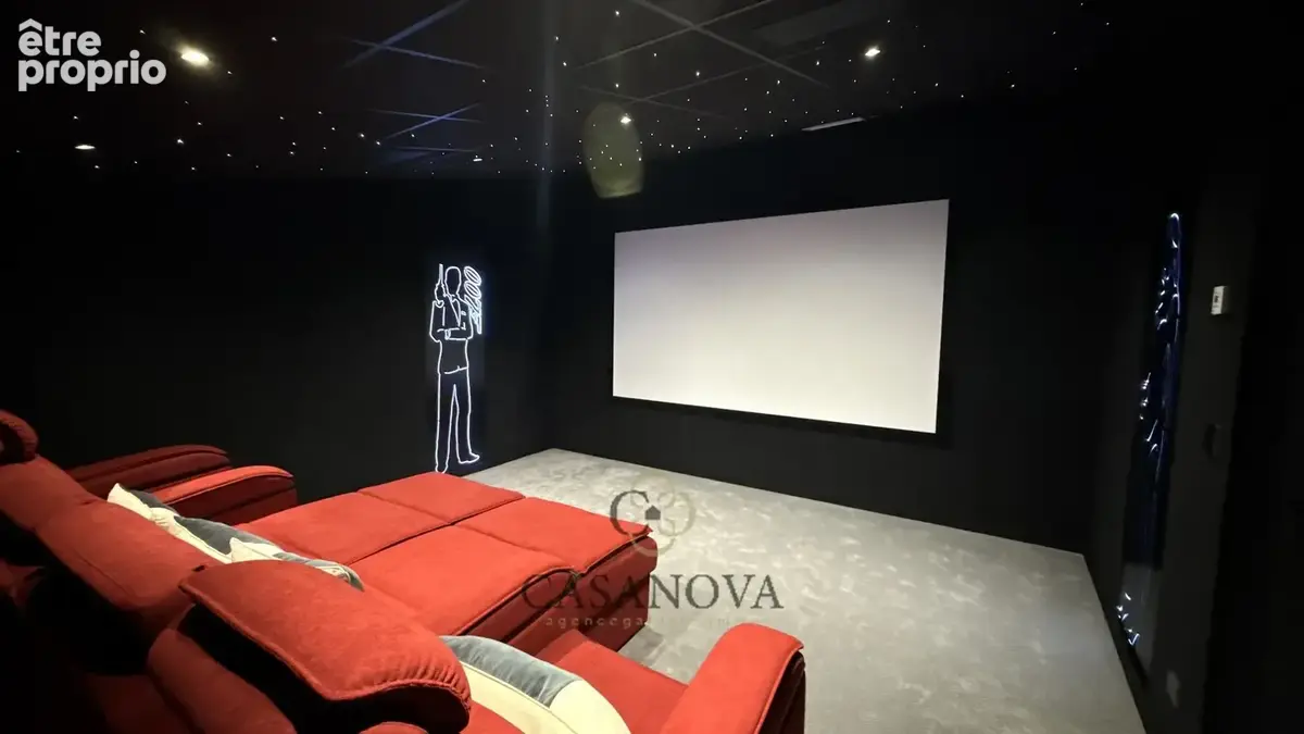 Propriété de prestige rénovée par un architecte à Florensac  460 m², piscine, cinéma privé et terrasse tropézienne - photo 28