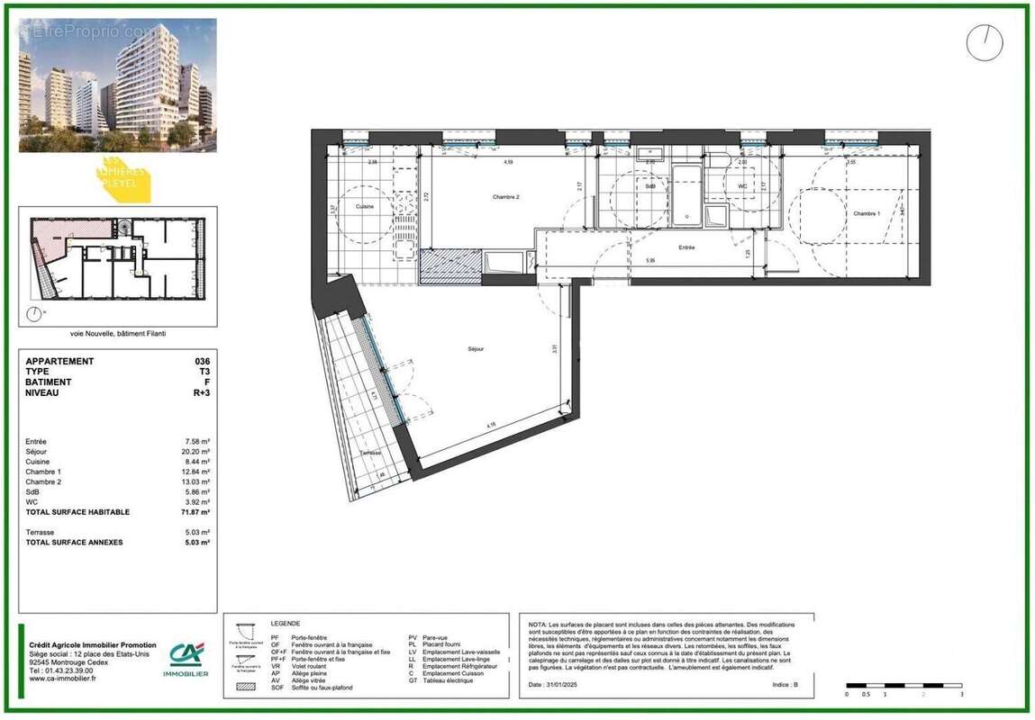 Photo 7 - Appartement à SAINT-DENIS