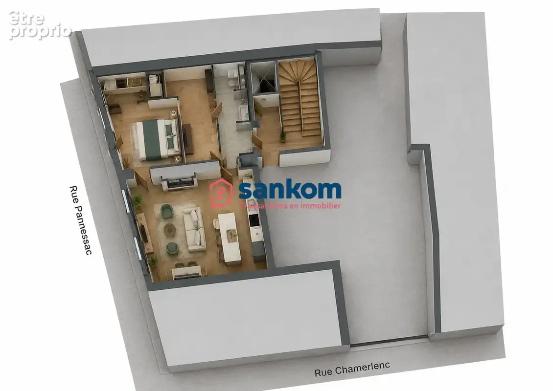 Appartement 68 m² à Le Puy-En-Velay  - photo 2