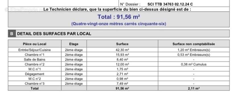 Appartement à PARIS-10E