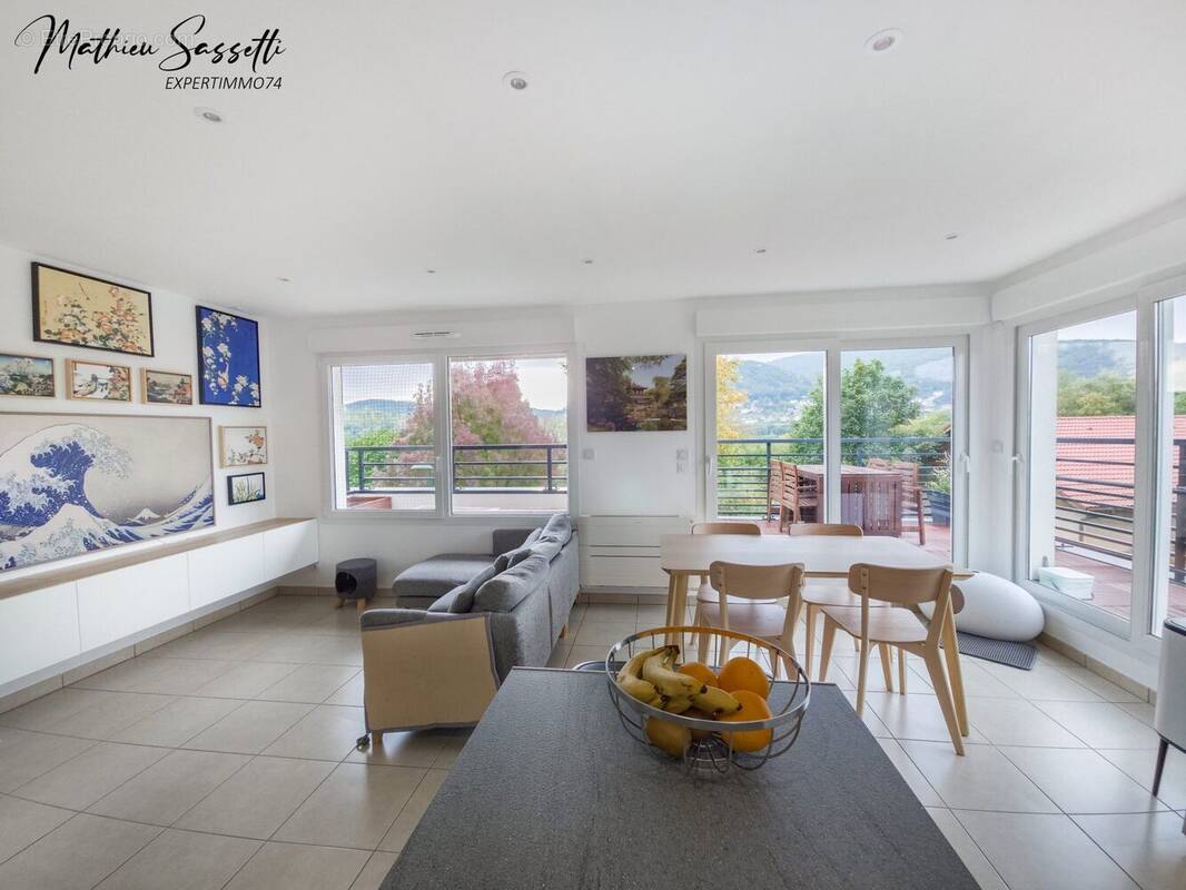 Appartement à VETRAZ-MONTHOUX