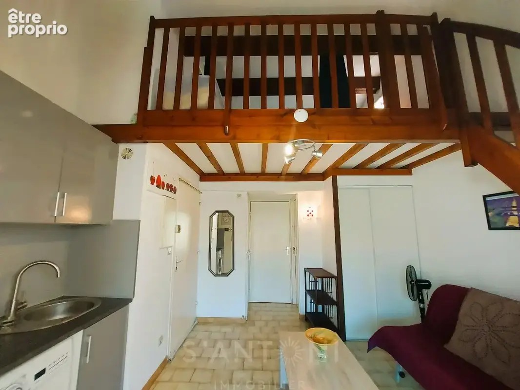 6 couchages, cabine, mezzanine, parking, piscine, loggia, 200m de la mer - photo 14