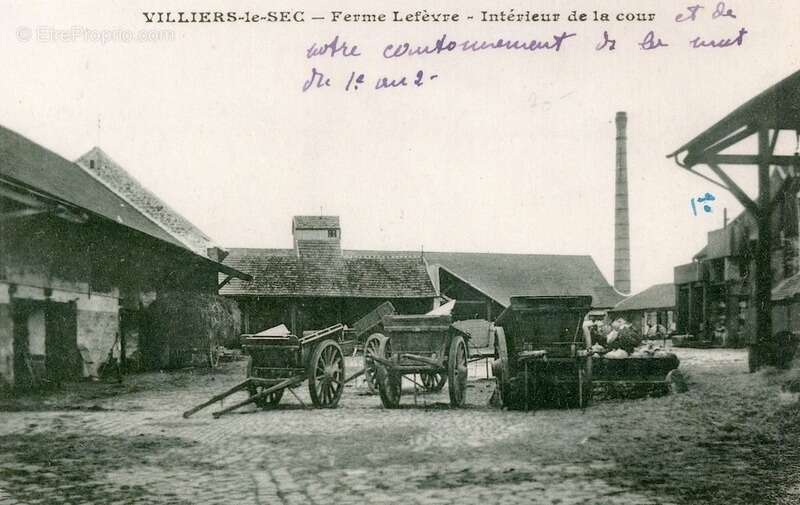 Terrain à VILLIERS-LE-SEC