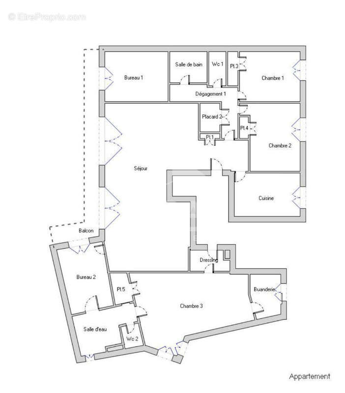 Appartement 151m² à sèvres - photo 14