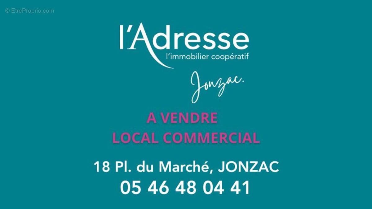 Commerce à JONZAC