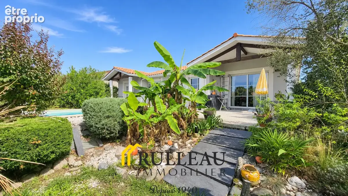 Maison de plain-pied avec piscine, 3 chambres et jardin sans vis-à-vis à Saint-André-de-Cubzac - photo 1