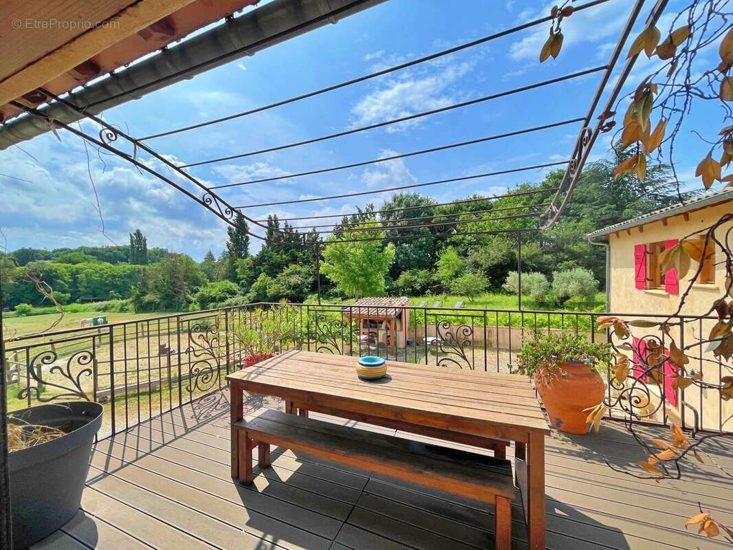 Vue Terrasse - Maison à SAVASSE