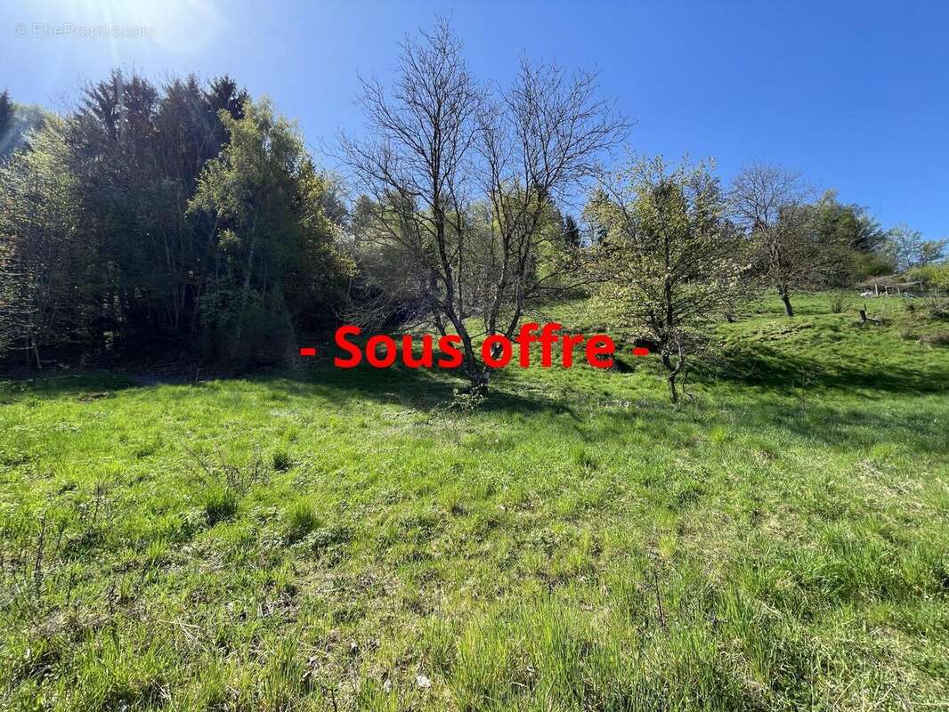 Terrain à SAINT-GERVAIS-LES-BAINS