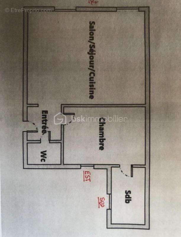Exclusivité  Bordeaux   Quartier St Michel        T2   32m2         >  Rénové , Prêt à vivre          165000€        Bordeaux 33 - photo 8