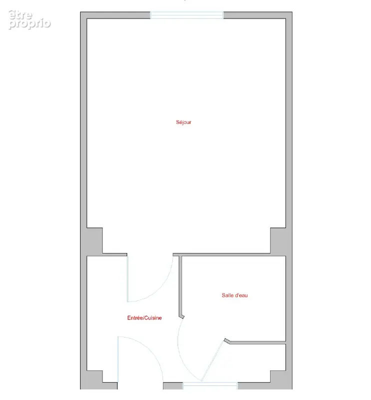 Paris XVème!!!! Studio de 21.41 m2 - photo 4