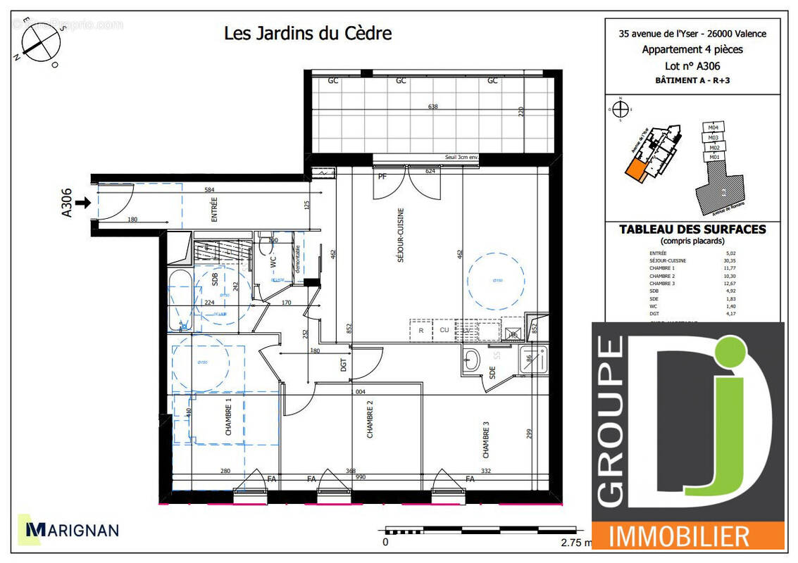 Appartement à VALENCE