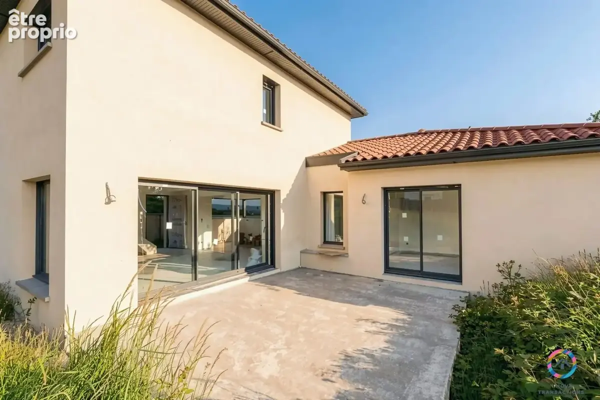 Maison neuve 132 m² – vue dégagée – 4 chambres – lentilly - 590 000€ - photo 2
