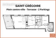 Appartement à SAINT-GREGOIRE