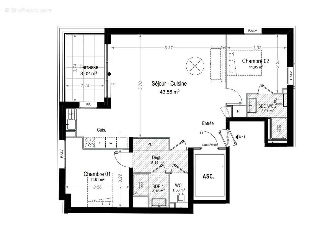 Appartement à ANTIBES