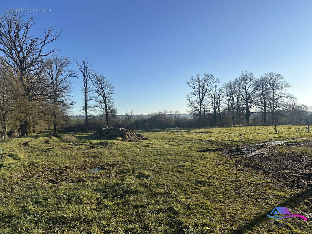 Terrain  - Maison à SAINT-PRIEST-LA-MARCHE