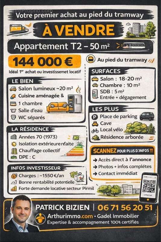 Appartement à NANTES