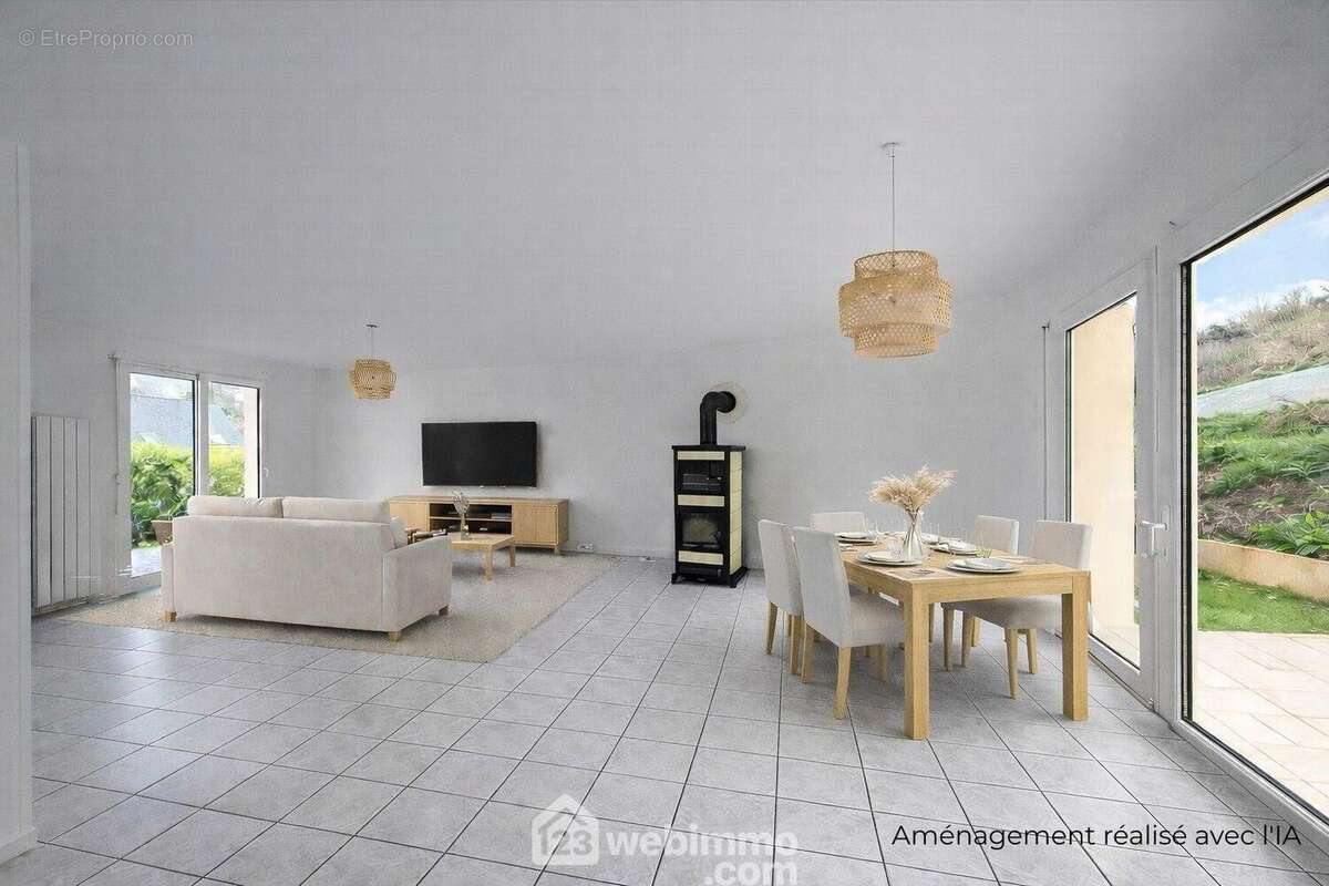 Maison 102 m² à Tredrez-Locquemeau  - photo 7