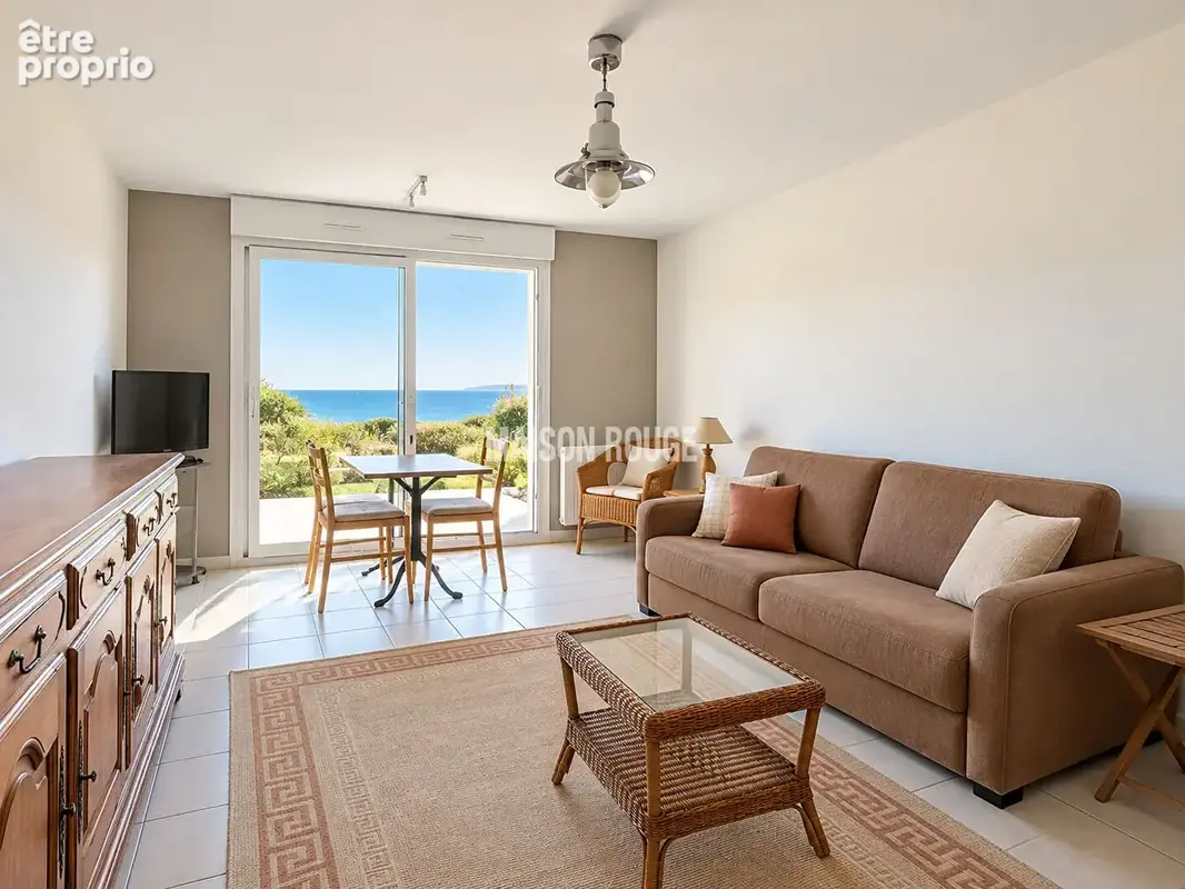 Saint cast le guildo - appartement t2 meuble  vue mer - photo 3