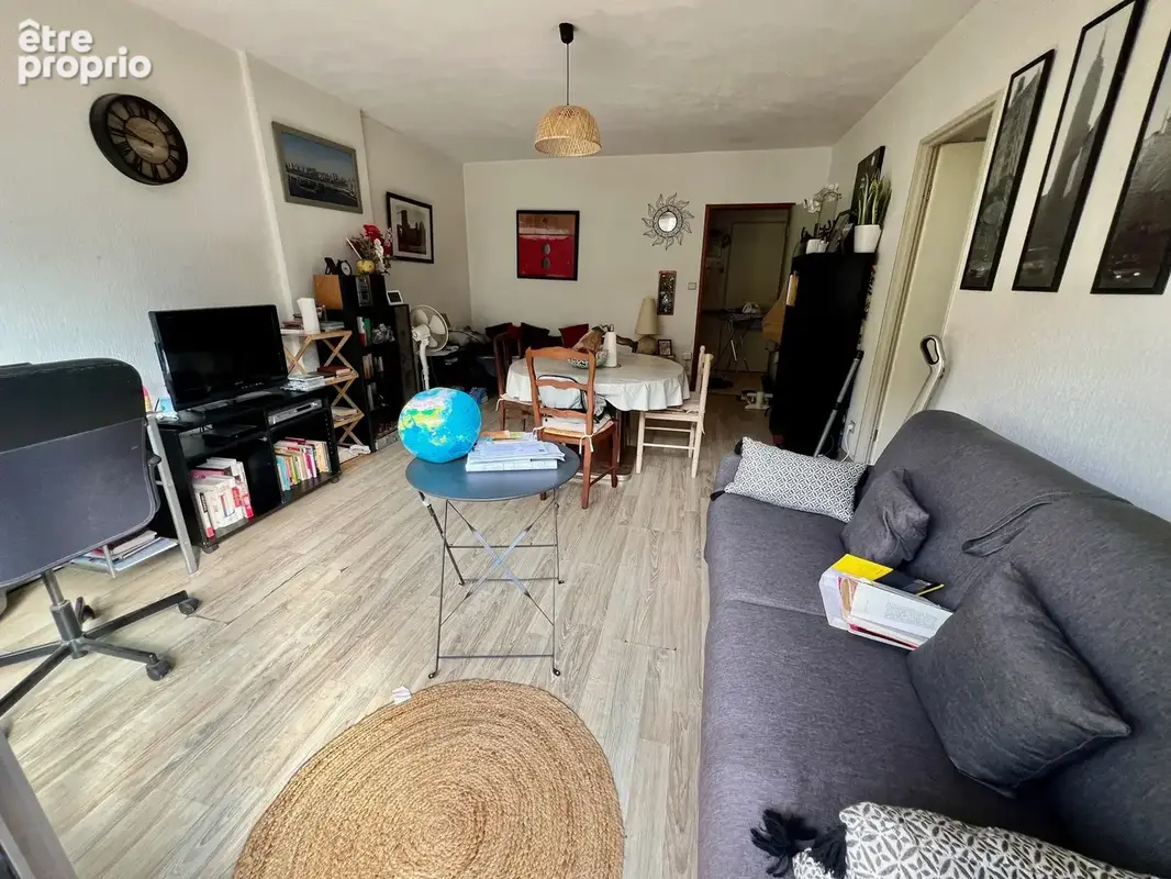 T1 bis avec terrasse résidence la Comtale - photo 8