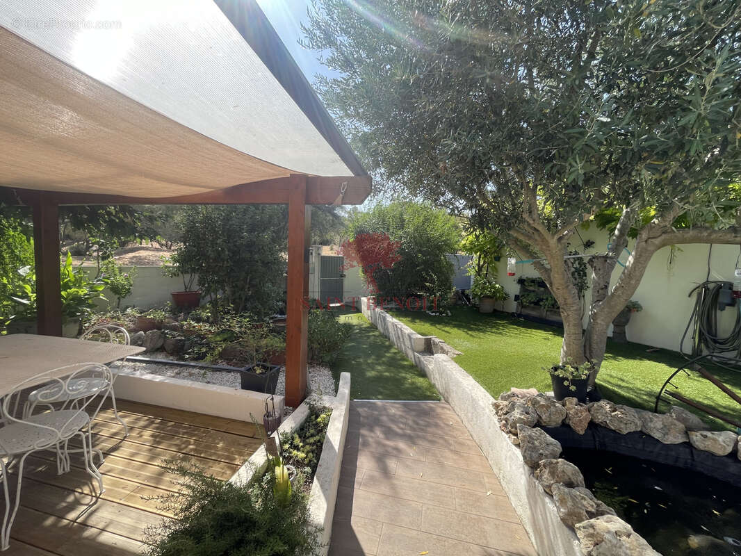 Gigean - villa t4 de plain pied avec piscine + appartement independant - photo 29