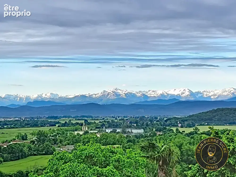 Le Fousseret : maison de village, 3 chambres, jardin de 451 m2 et vue sur les Pyrénées - photo 2