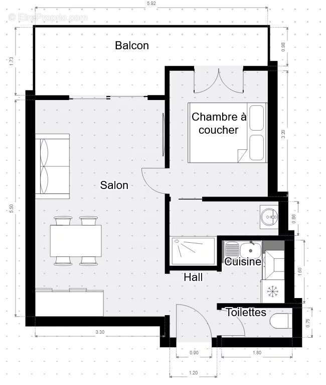 Appartement à NICE