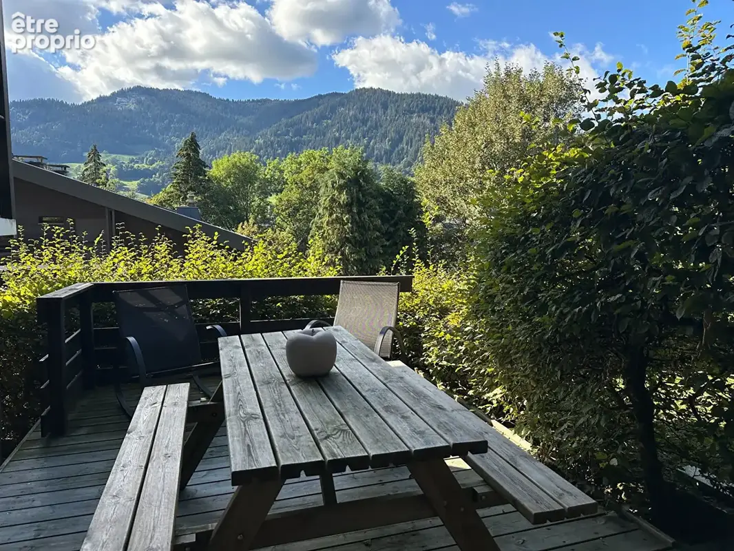 EXCLUSIVITE MEGEVE Appartement  en TBE meublé 1 pièces 30 m² avec grande terrasse. - photo 12