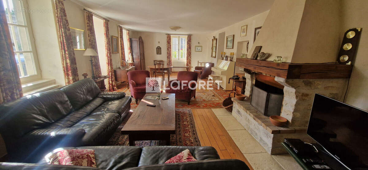 Maison Bourgeoise individuelle en pierre à Port -LESNEY 7 pièce(s) 214 m2 - photo 5