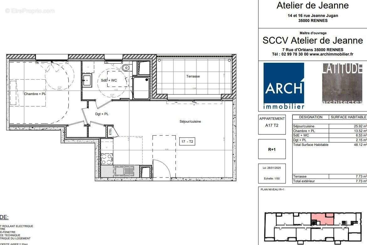 Appartement à RENNES