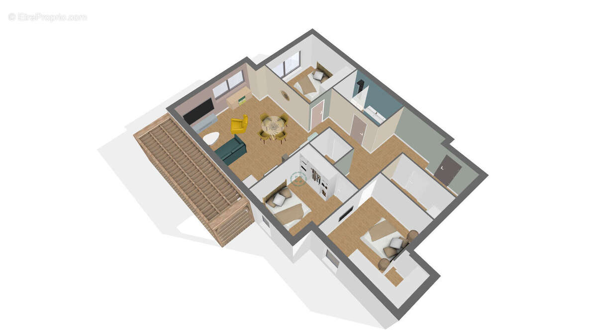 Appartement à AMBERIEU-EN-BUGEY