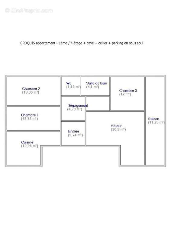 Bougival – Appartement familial 3 chambres avec terrasse et parking – Résidence arborée avec piscine - photo 18