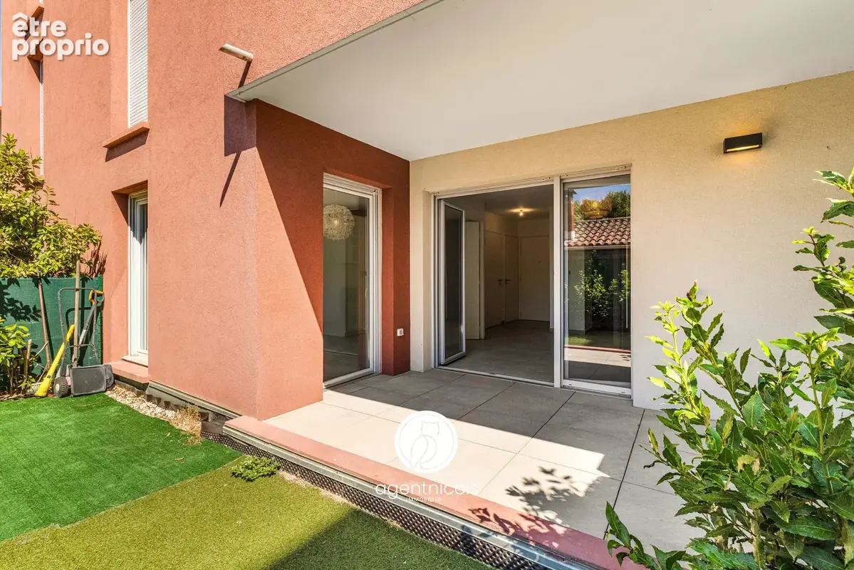 Nice // saint isidore : 2 pièces / terrasse / jardin / parking - photo 12