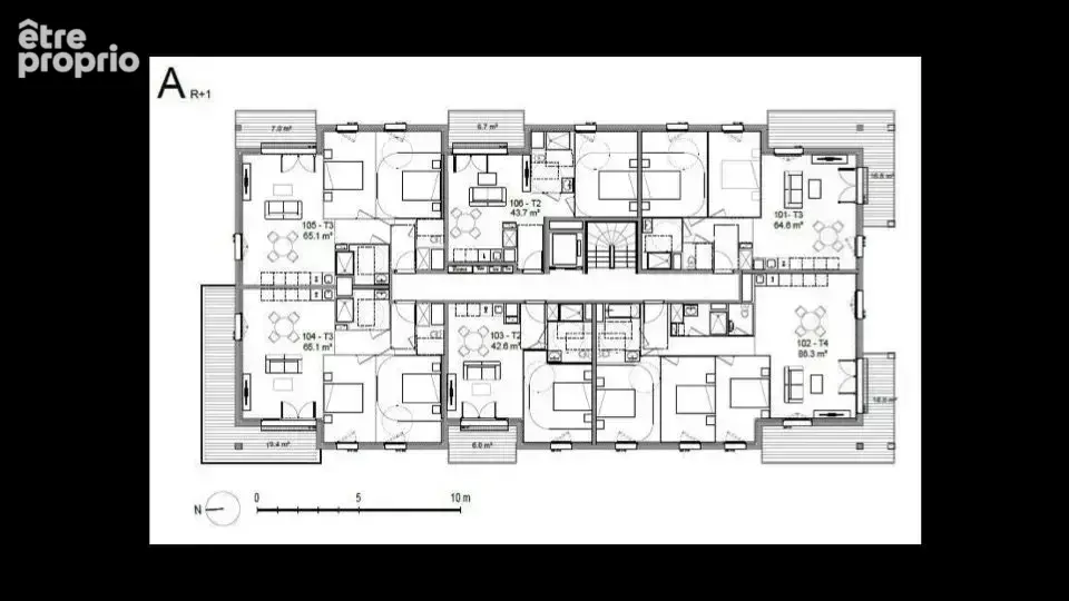 Appartement 65 m² à Cabourg  - photo 3
