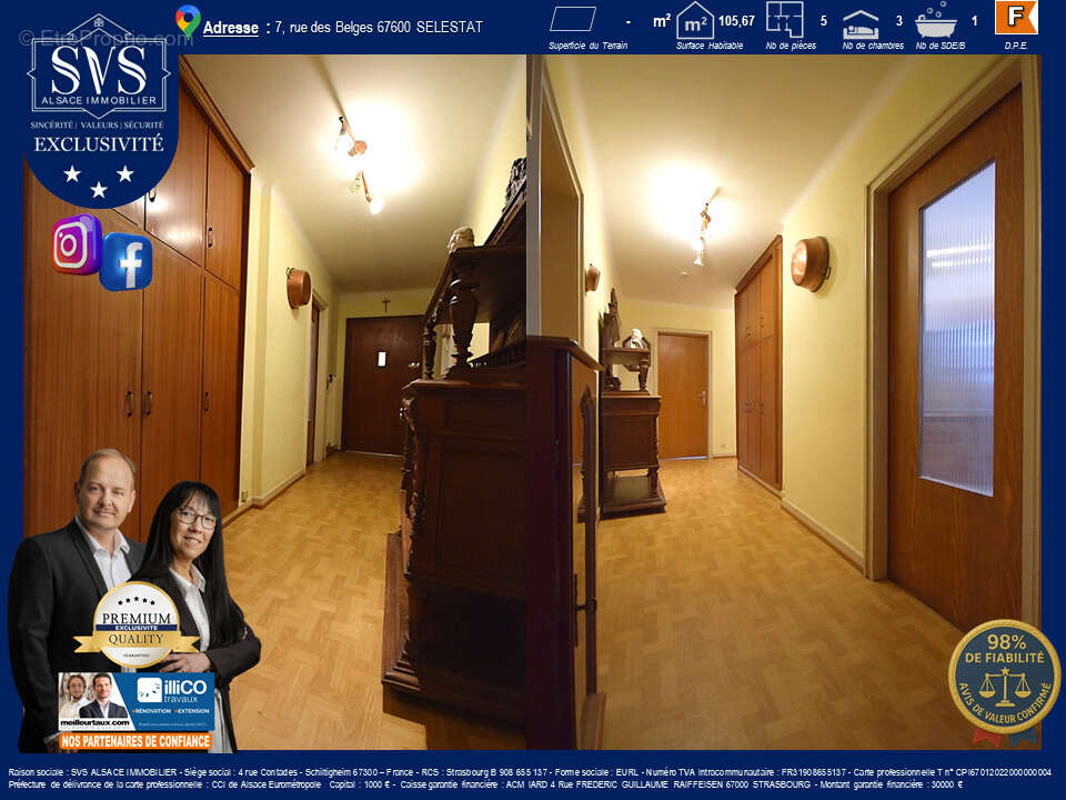 Appartement à SELESTAT